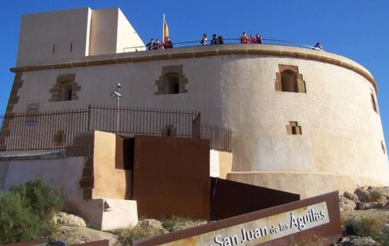 Castillo San Juan de las Aguilas, Spain